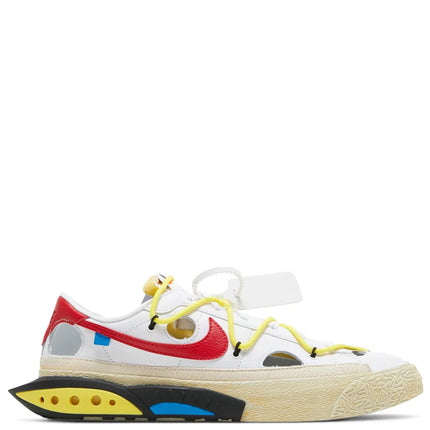 Off-White x Nike Blazer Low White and University Red