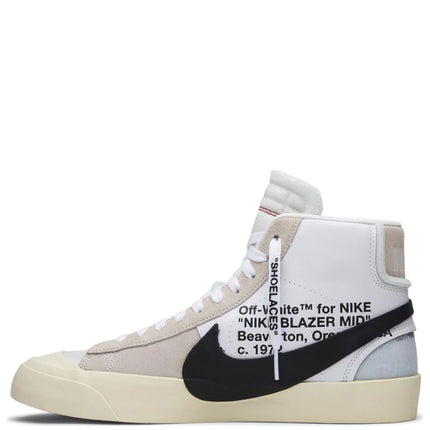 Off-White x Nike Blazer Mid White