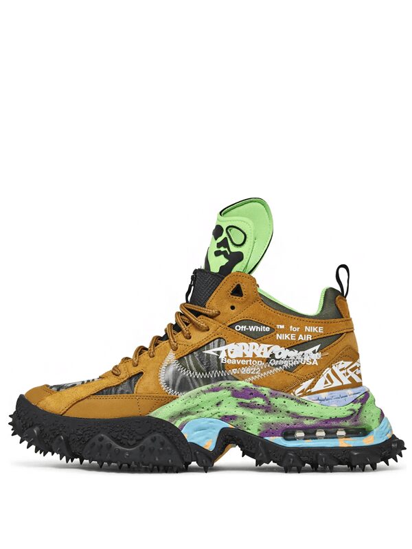 Off-White x Nike Terra Forma Wheat and Green Strike