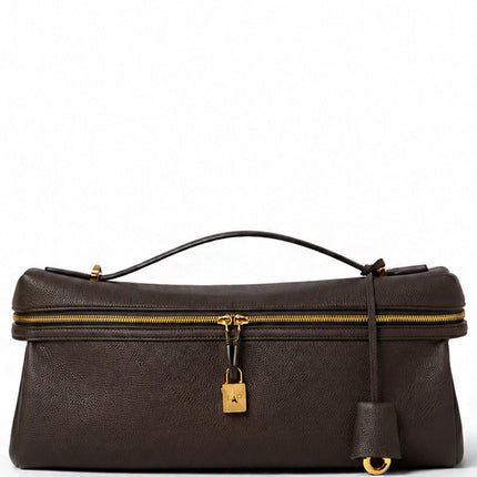 Loro Piana Extra Softy Dark Chocolate Licorice/Sun Gold