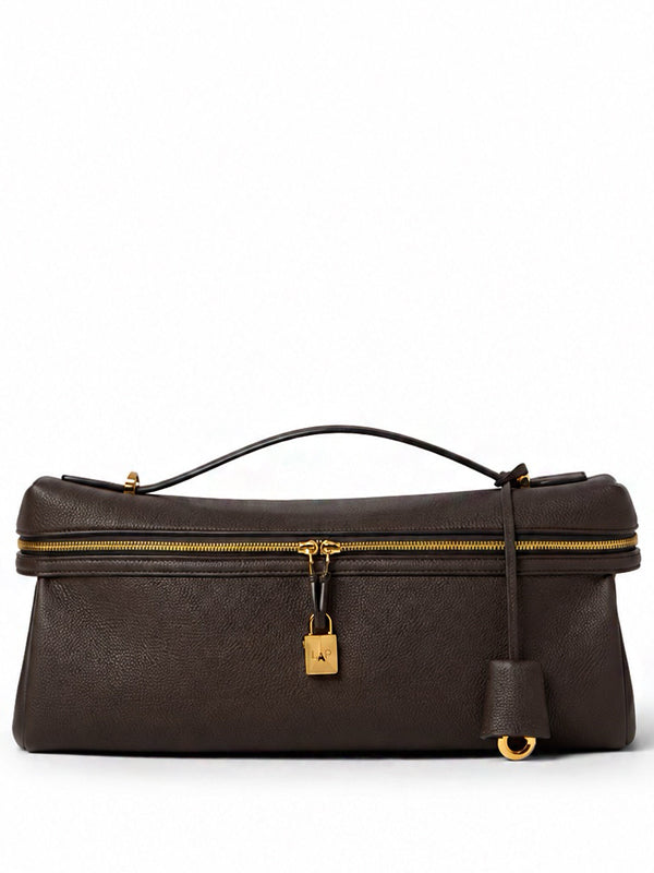 Loro Piana Extra Softy Dark Chocolate Licorice/Sun Gold