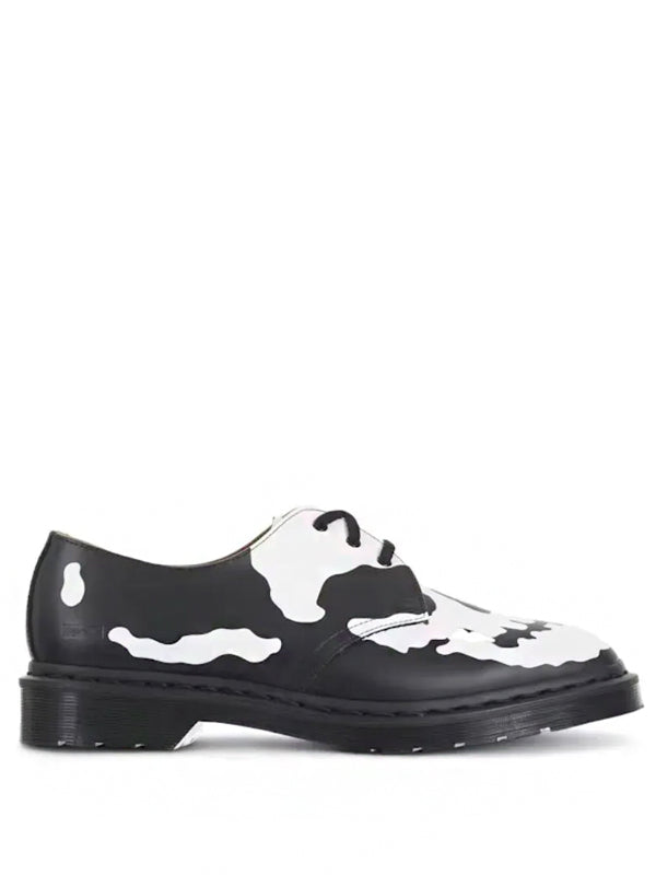 Dr. Martens x Supreme 1461 3 Eye Skull Black White FW25-W14