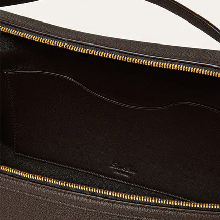Loro Piana Extra Softy Dark Chocolate Licorice/Sun Gold