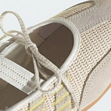 Adidas Barreda Mary Jane Non Dyed Matte Gold Crystal Linen