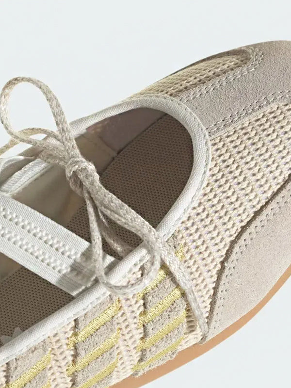Adidas Barreda Mary Jane Non Dyed Matte Gold Crystal Linen