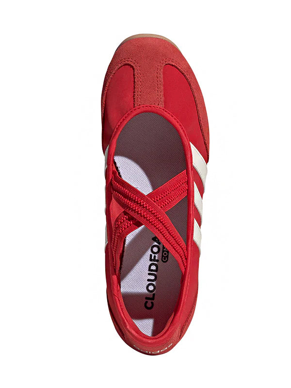 Adidas Barreda Mary Jane Better Scarlet Off White Gum