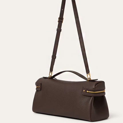 Loro Piana Extra Softy Dark Chocolate Licorice/Sun Gold