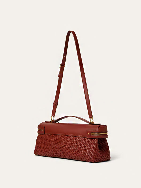 Loro Piana Extra Softy Bag Deep Kummel/Sun Gold