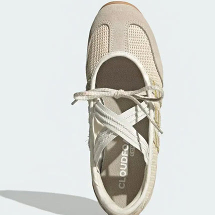 Adidas Barreda Mary Jane Non Dyed Matte Gold Crystal Linen