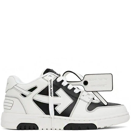 Off-White Out Of Office OOO Low Tops Black White