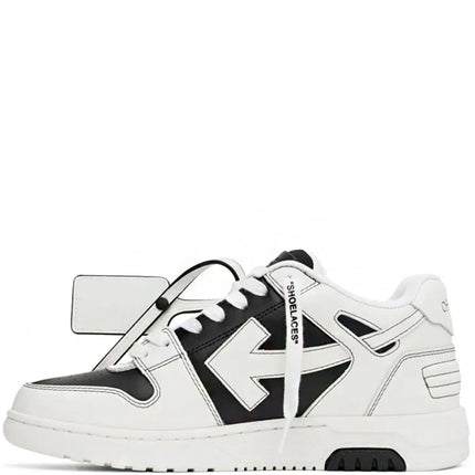 Off-White Out Of Office OOO Low Tops Black White