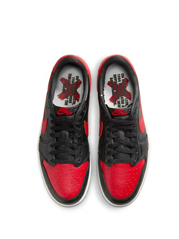 Air Jordan 1 Retro Low OG Banned Black Varsity Red
