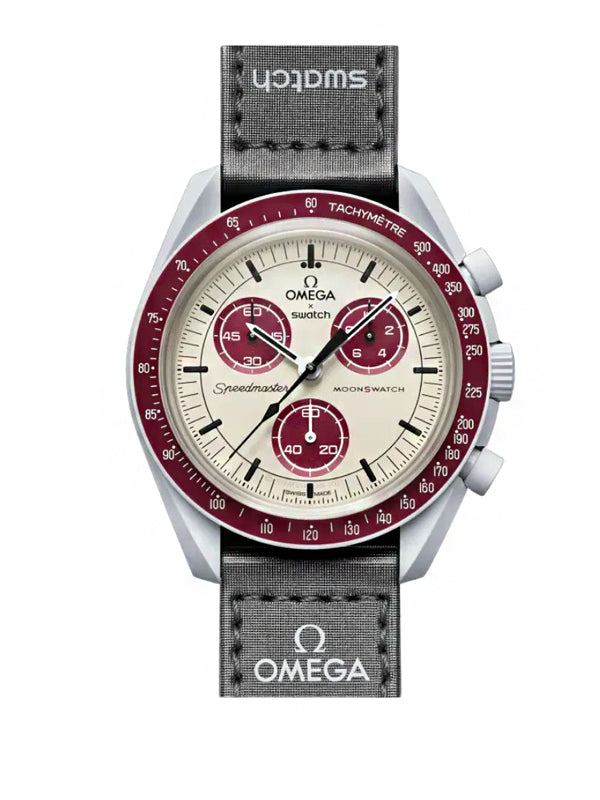 Swatch x Omega Relógio Bioceramic Moonswatch Mission to Pluto