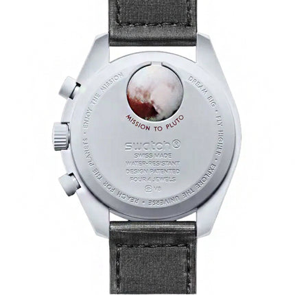 Swatch x Omega Relógio Bioceramic Moonswatch Mission to Pluto
