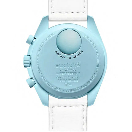 Swatch x Omega Relógio Bioceramic Moonswatch Mission to Uranus