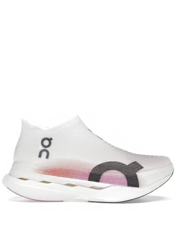 On Running Cloudboom Strike LS White Raspberry