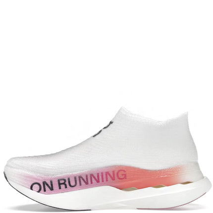 On Running Cloudboom Strike LS White Raspberry