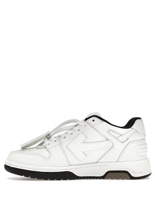 OFF-WHITE Out Of Office OOO Low Tops "Off-White" White Black