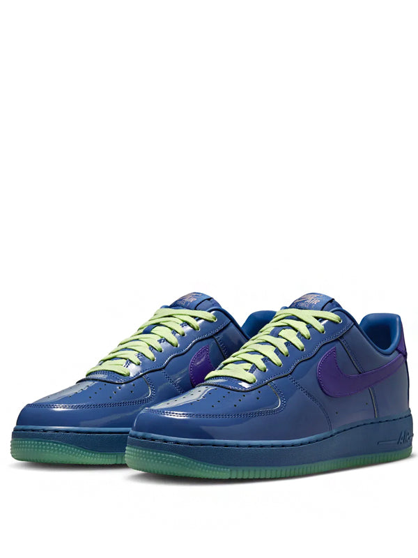 Air Force 1 Low Patent Leather Mystic Navy Grape Ice