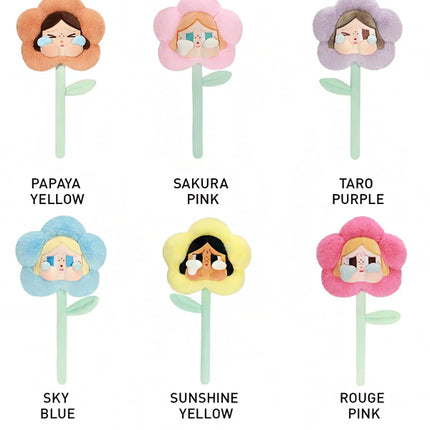 POP MART CryBaby Sad Club Series - Plush Flower Blind Box (O6 Blind Box)