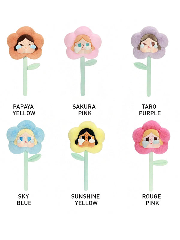 POP MART CryBaby Sad Club Series - Plush Flower Blind Box (O6 Blind Box)