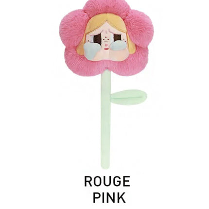 POP MART CryBaby Sad Club Series - Plush Flower Rouge Pink