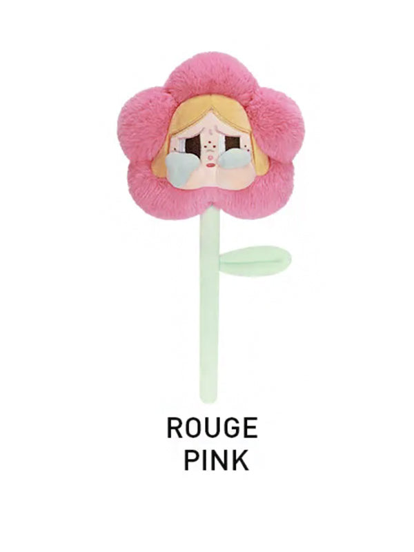 POP MART CryBaby Sad Club Series - Plush Flower Rouge Pink