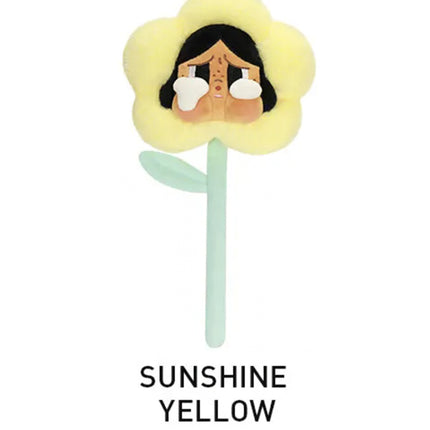 POP MART CryBaby Sad Club Series - Plush Flower Sunshine Yellow