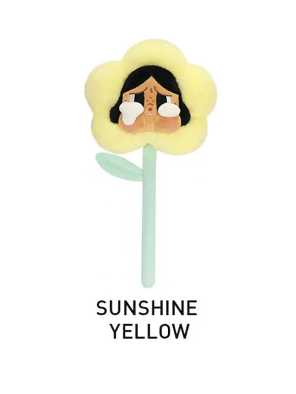 POP MART CryBaby Sad Club Series - Plush Flower Sunshine Yellow