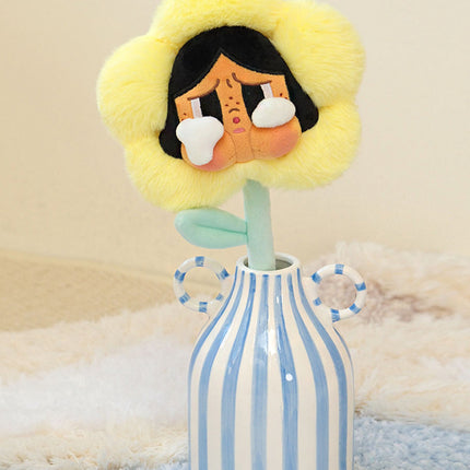 POP MART CryBaby Sad Club Series - Plush Flower Sunshine Yellow