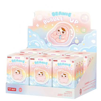 POP MART PUCKY BEANIE BUBBLE UP SERIES Plush Pendant (6 Blind Boxes)