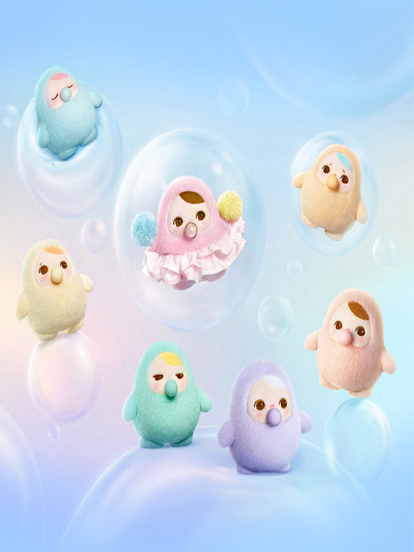 POP MART PUCKY BEANIE BUBBLE UP SERIES Plush Pendant (6 Blind Boxes)