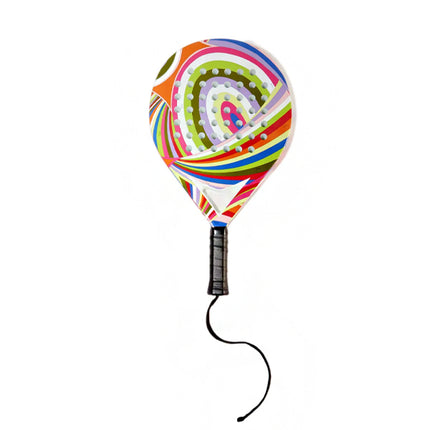PUCCI Iride-print padel racket