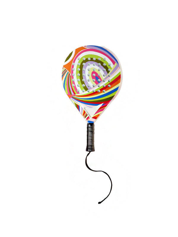 PUCCI Iride-print padel racket
