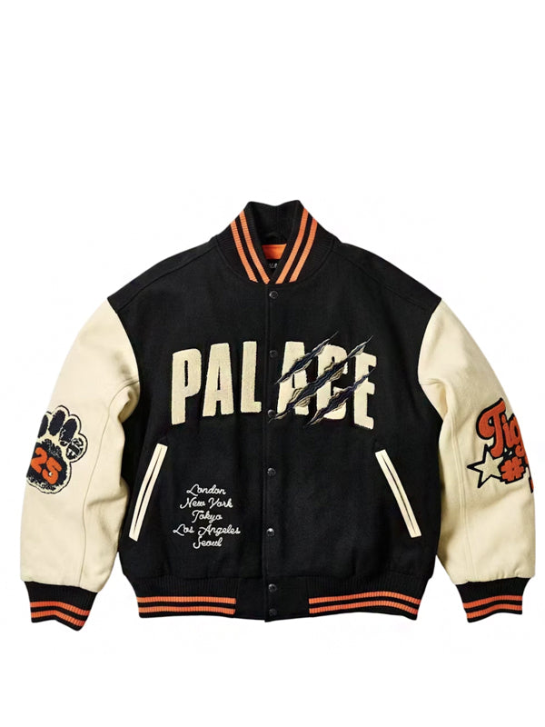 Palace Tora Tora Varsity Jacket Navy