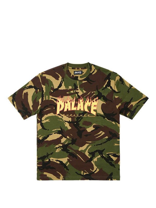 Palace x Thrasher T-shirt Camo