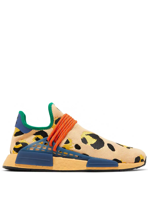 Pharrell x adidas NMD Human Race Animal Print Pulse Amber