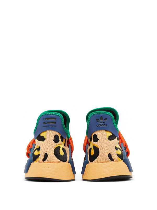 Pharrell x adidas NMD Human Race Animal Print Pulse Amber