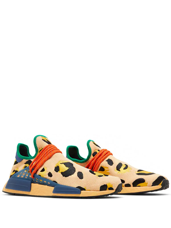 Pharrell x adidas NMD Human Race Animal Print Pulse Amber