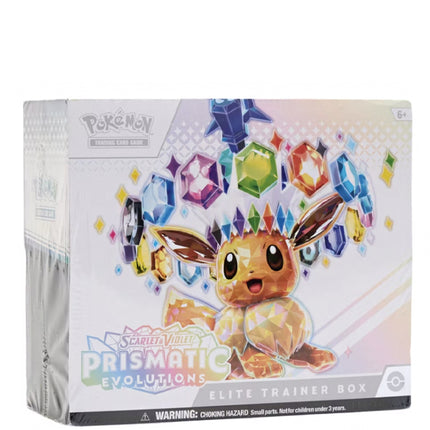 Pokémon Scarlet & Violet Prismatic Evolutions Elite Trainer Box