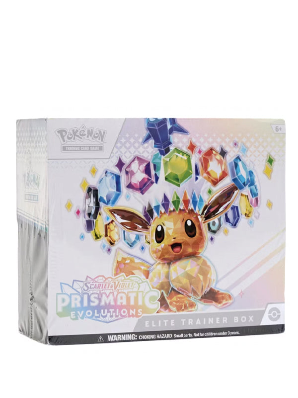 Pokémon Scarlet & Violet Prismatic Evolutions Elite Trainer Box