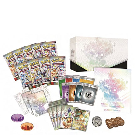 Pokémon Scarlet & Violet Prismatic Evolutions Elite Trainer Box