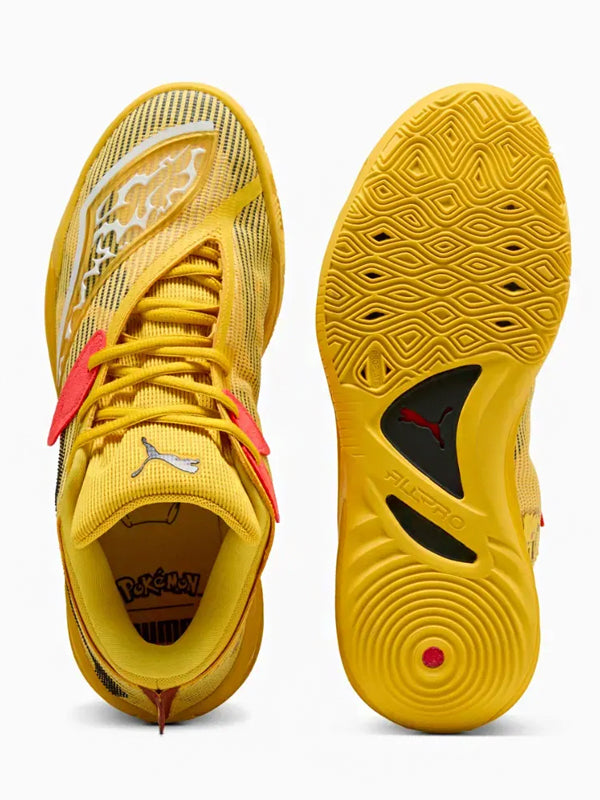 Pokémon x Puma All-Pro Nitro 2 Pikachu Sun Ray Yellow Red Glamour