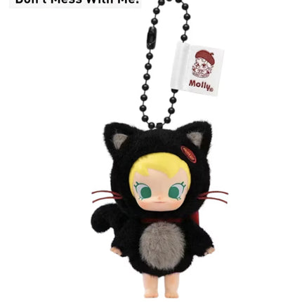 Pop Mart Baby Molly Pocket Friends Series Don't Mess With Me! (Secret Edition) Vinyl Plush Pendant