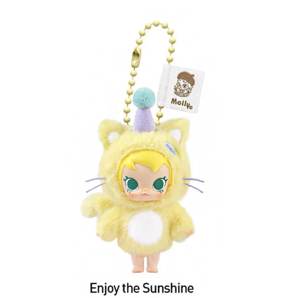 Pop Mart Baby Molly Pocket Friends Series Enjoy the Sunshine Vinyl Plush Pendant