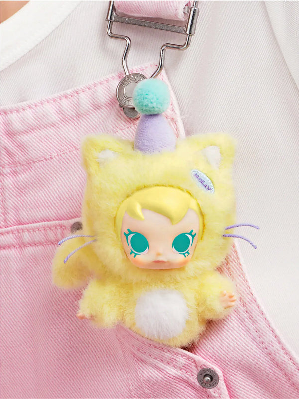 Pop Mart Baby Molly Pocket Friends Series Enjoy the Sunshine Vinyl Plush Pendant