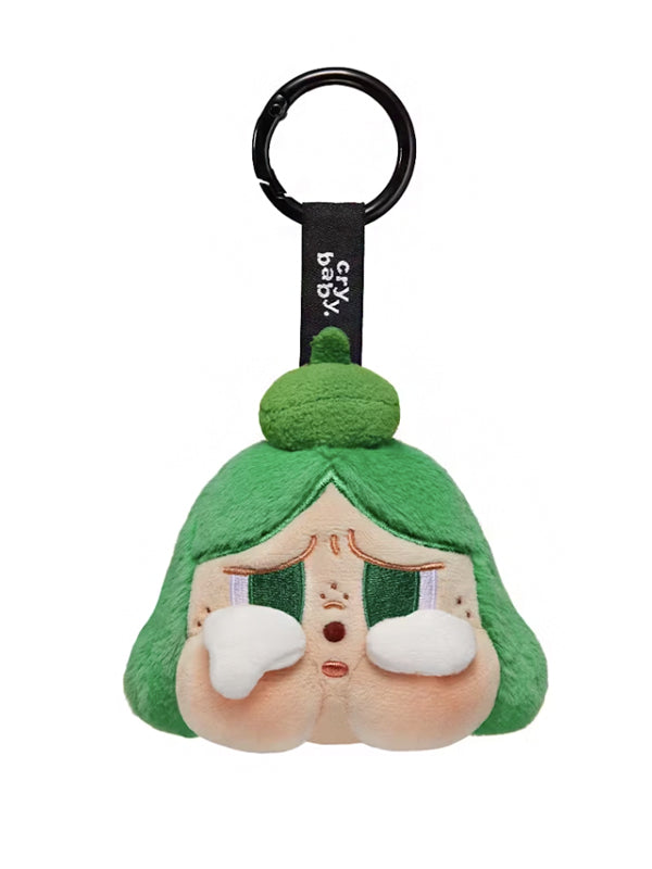 Pop Mart CRYBABY CHEER UP, BABY! Series Plush Pendant Green