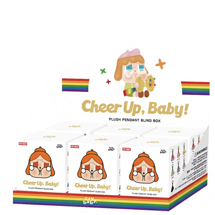 Pop Mart CRYBABY CHEER UP, BABY! Series Plush Pendant Sealed Case (6 Blind Box)