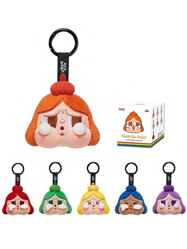 Pop Mart CRYBABY CHEER UP, BABY! Series Plush Pendant Sealed Case (6 Blind Box)