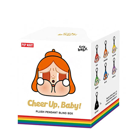 Pop Mart CRYBABY CHEER UP, BABY! Series Plush Pendant Yellow